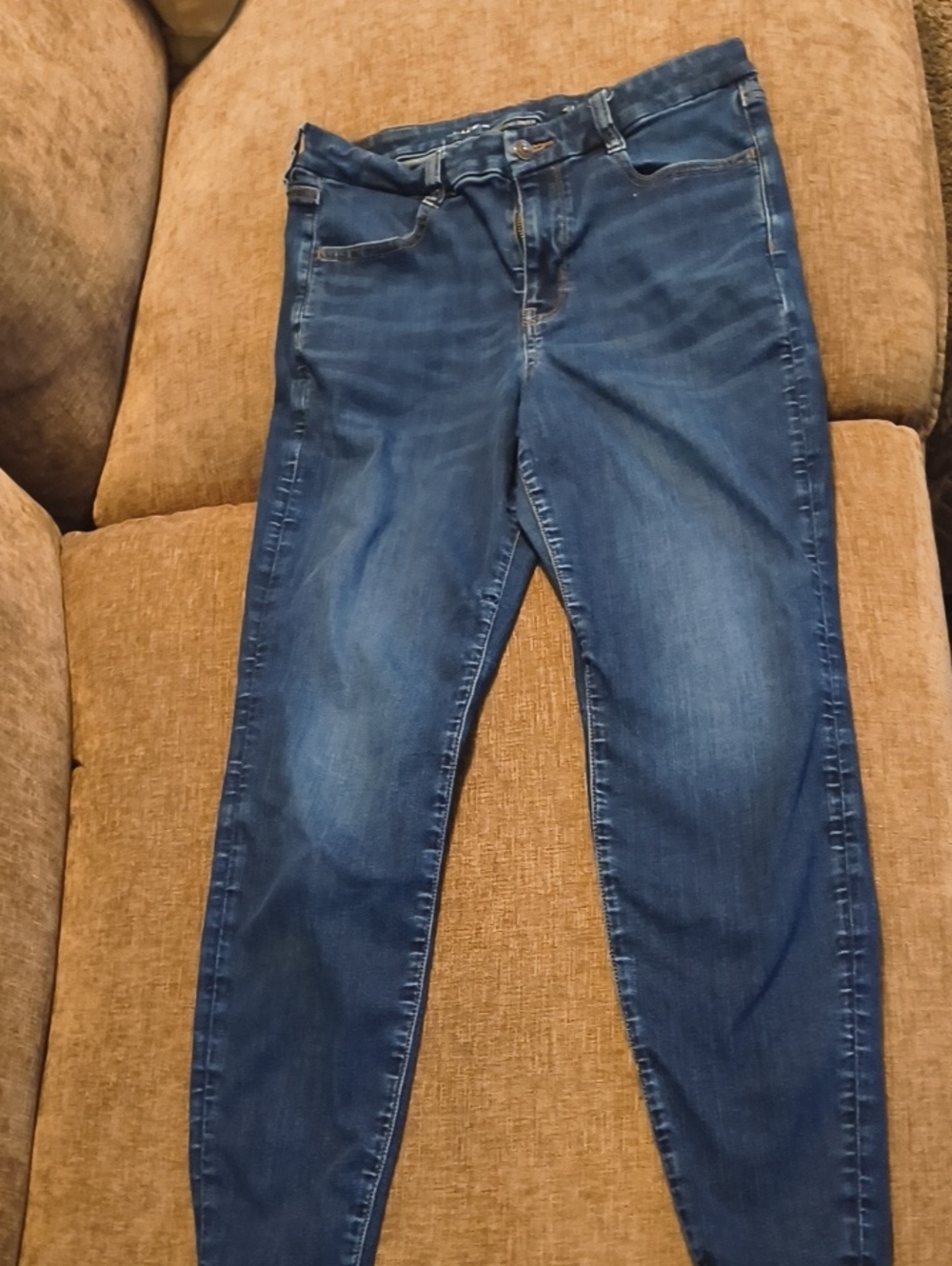 Women’s Dark Blue Stretch Skinny Jeans